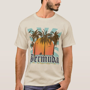 T-shirt Île des souvenirs des Bermudes