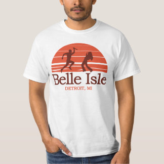 T-shirt Île Detroit Michigan de belle
