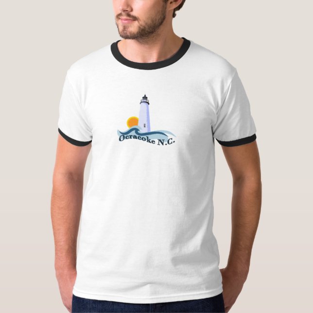 T-shirt Île d'Ocracoke (Devant)
