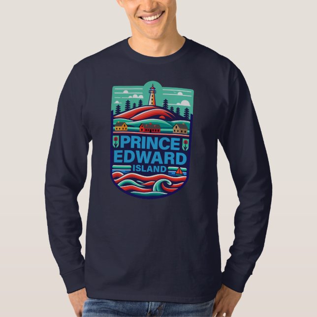 T-shirt Île-du-Prince-Édouard Canada (Devant)
