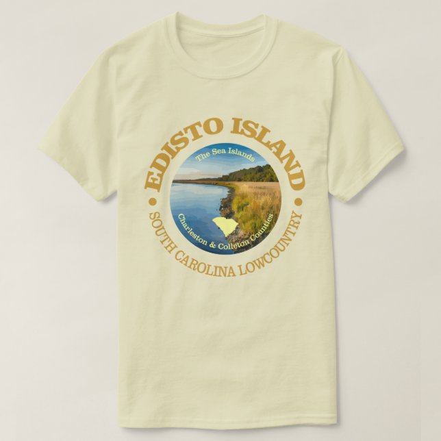 T-shirt Île Edisto (C) (Design devant)