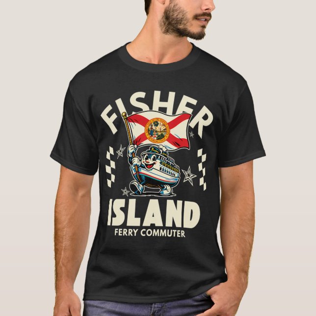 T-shirt Île Fisher (Devant)