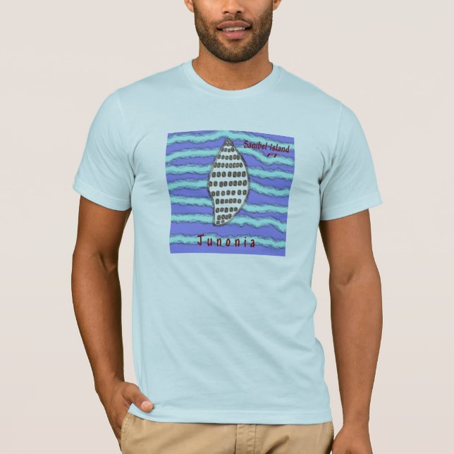 T-shirt Île la Floride de Junonia Sanibel (Devant)
