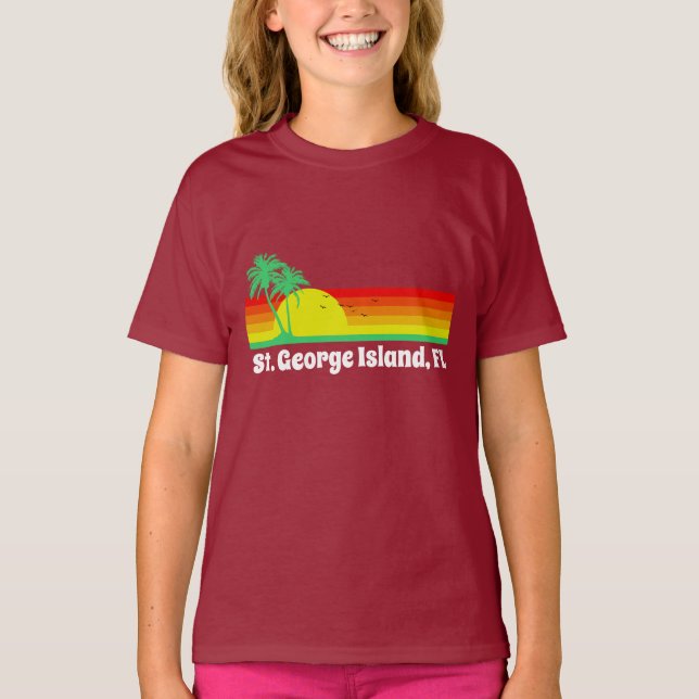 T-shirt Île la Floride de St George (Devant)