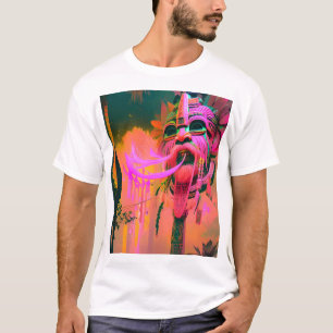 T-shirt Île magique dans l'air Ken Gage Tropical