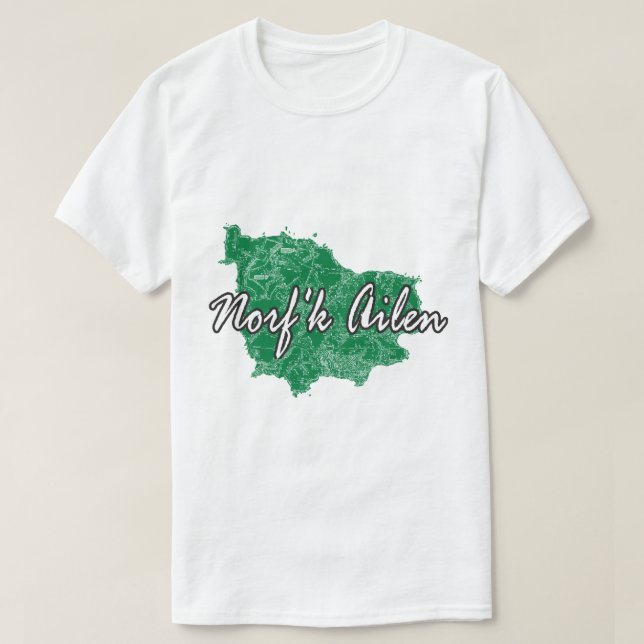 T-shirt Île Norfolk (Design devant)