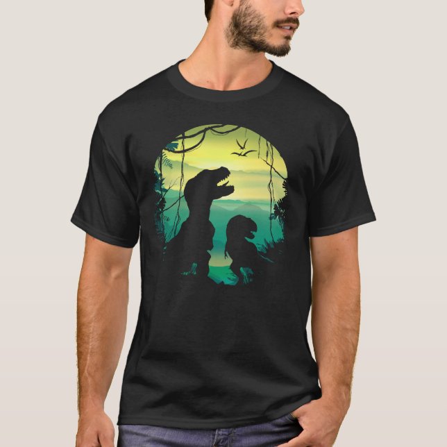 T-shirt île nublar (Devant)