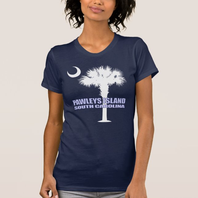 T-shirt Île Pawleys (P&C) (Devant)