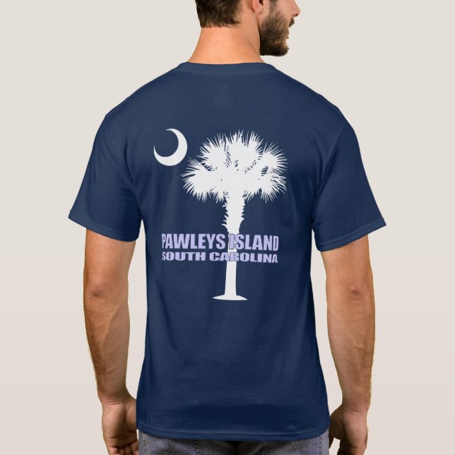 T-shirt Île Pawleys (P&C) (Dos)