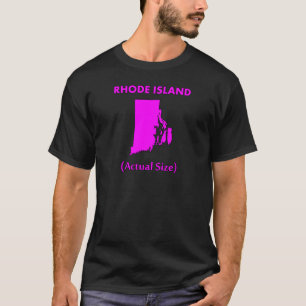 T-shirt Île Rhode - Taille réelle
