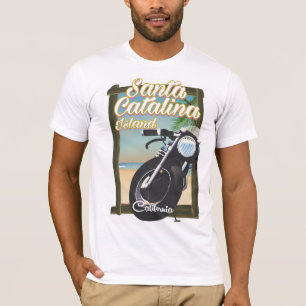 T-shirt Île Santa Catalina, Californie, États-Unis