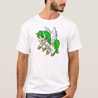 T-shirt Île volant Uni au-dessus de l'île de mystère