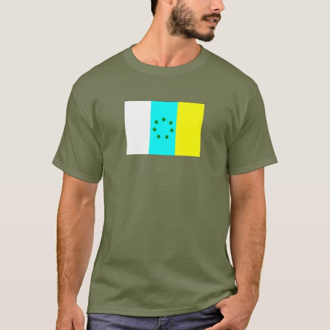 T-shirt Îles Canaries (officieux) (Devant)