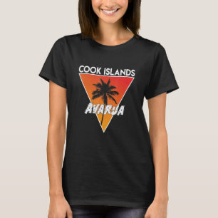 T-shirt Îles Cook Aux Couleurs Solaires