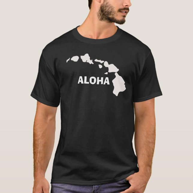 T-shirt Îles d'Hawaï (Devant)