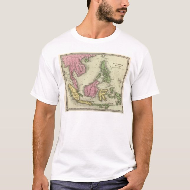 T-shirt Îles d'Indien est (Devant)