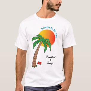 T-shirt Îles du Trinidad-et-Tobago au soleil