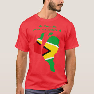 T-shirt Iles EssequiboOuest région de Demerara Guyana