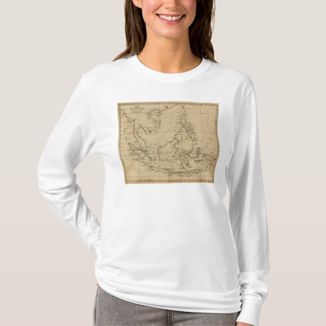T-shirt Îles est 2 de l'Inde (Devant)