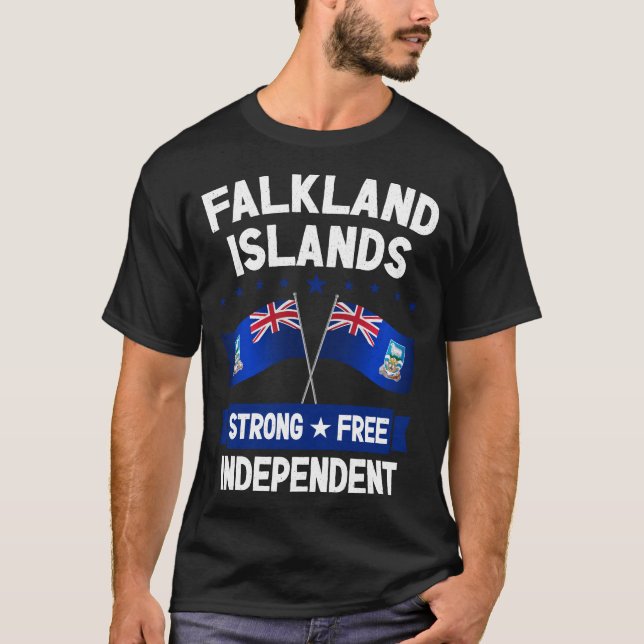 T-shirt Îles Falkland (Devant)