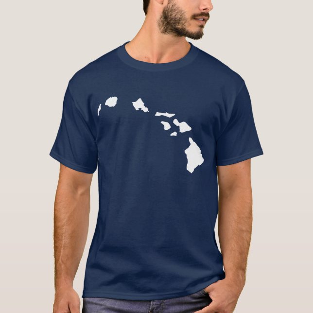 T-shirt Îles hawaïennes (Devant)