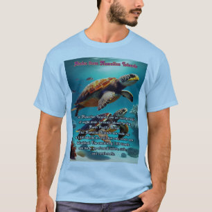T-shirt Iles hawaïennes terre d'Aloha