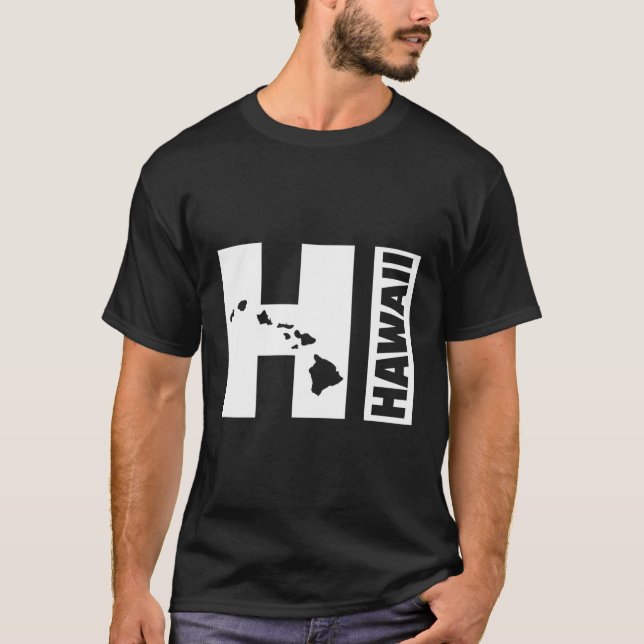 T-shirt Îles Hawaii (Devant)