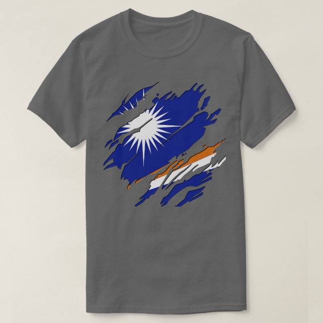 T-shirt Îles Marshall Toujours (Design devant)