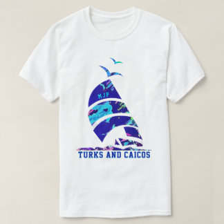T-shirt Îles Turques et Caïques Vacances en voilier