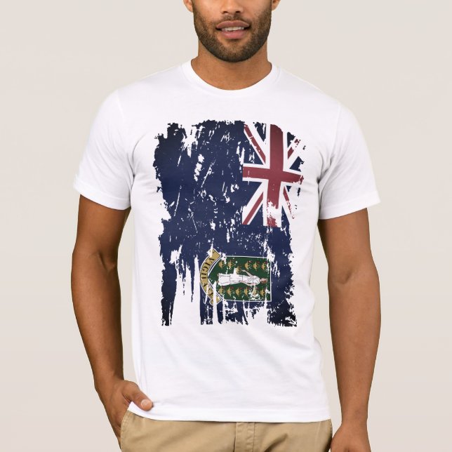 T-shirt Îles Vierges britanniques (Devant)