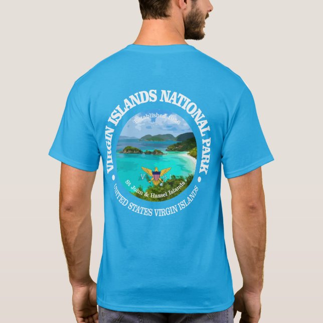 T-shirt Îles Vierges NP (Dos)