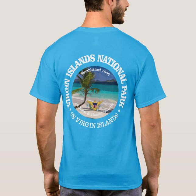 T-shirt Îles Vierges NP2 (Dos)