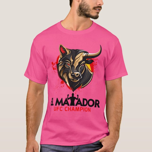 T-shirt Ilia Topuria El Matador (Devant)