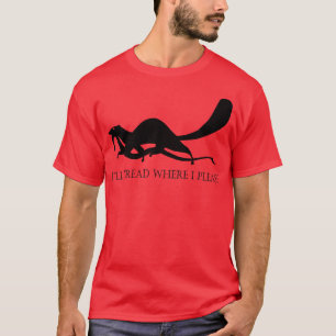 T-shirt Ill Tread Là Où S'Il Vous Plaît Léger Épingle