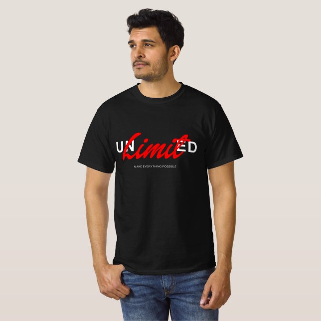 T-shirt Illimité (Devant entier)