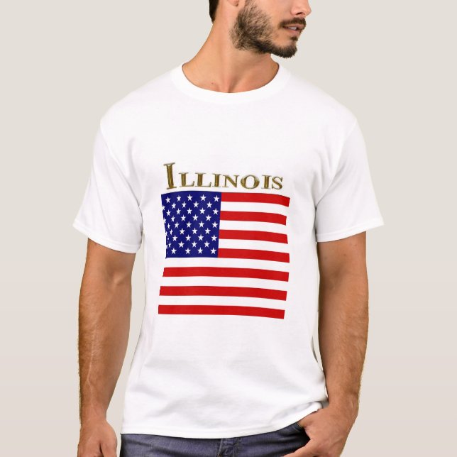 T-SHIRT ILLINOIS (Devant)