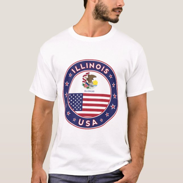 T-shirt Illinois (Devant)