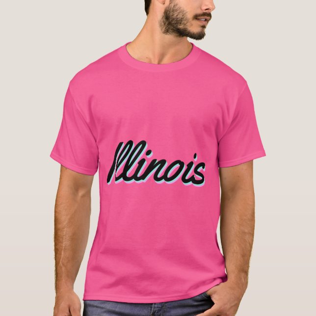 T-shirt Illinois 12 (Devant)