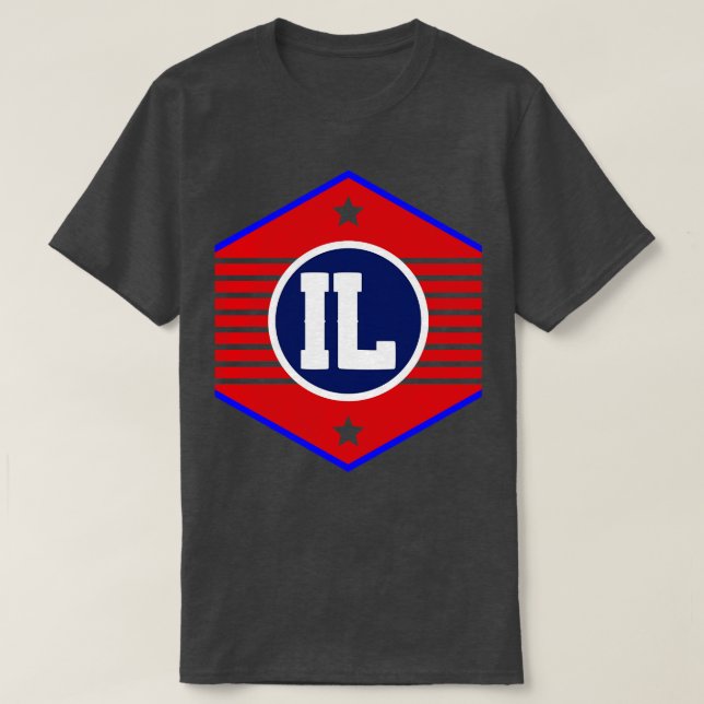 T-shirt Illinois 4 (Design devant)
