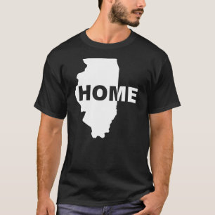 T-shirt Illinois Maison Loin de Chez Soi