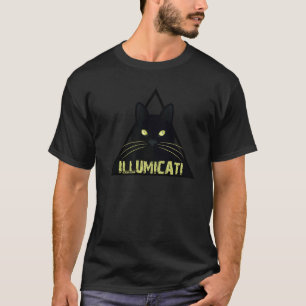 T-shirt ILLUMICATI Chat Illuminati pour Chat & Illuminati
