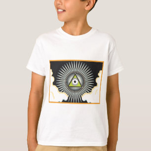 T-shirt Illuminati tout le nouvel ordre mondial voyant