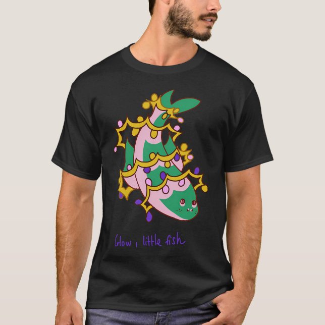 T-shirt Illumination lavande sincère (Devant)