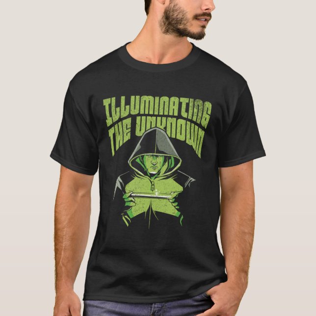 T-shirt Illuminer L'Inconnu Chimie Étudiante Science (Devant)