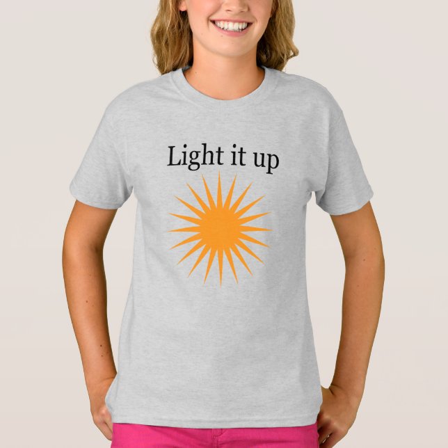 T-shirt Illuminez-le (Devant)