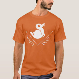 T-shirt Illusion de lapin de canard