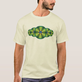 T-shirt Illusion de paon Chemise légère hommes