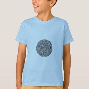 T-shirt Illusion d'optique Spirale