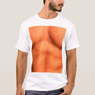 T-shirt illusion musculaire