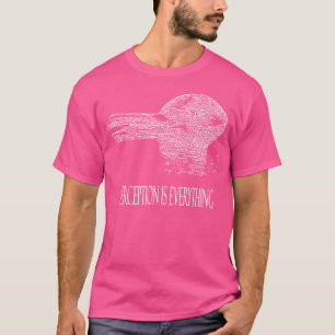 T-shirt Illusion Optique Canard Lapin La Perception Est To
